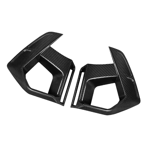SQ Style Carbon Fiber Front Air Ducts - BMW F97 X3M LCI BM Plugs