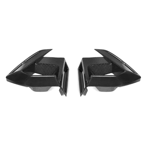 SQ Style Carbon Fiber Front Air Ducts - BMW F97 X3M LCI BM Plugs