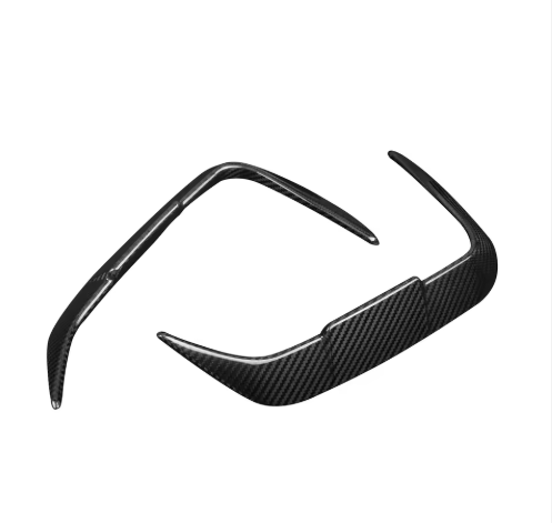 SQ Style Carbon Fiber Rear Side Canards - BMW F97 X3M LCI BM Plugs