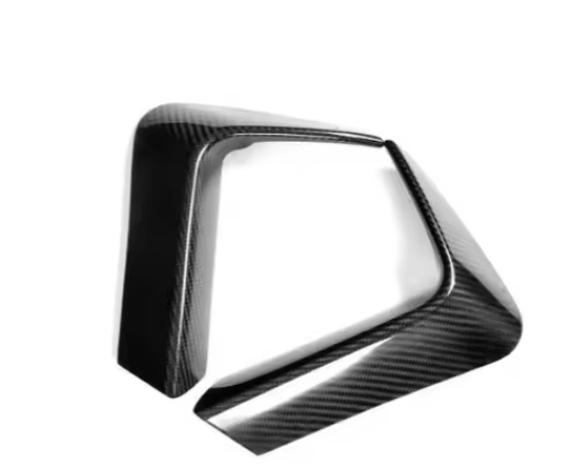 Carbon Fiber Rear Bumper Splitters - BMW F80 M3 & F82 / F83 M4 BM Plugs