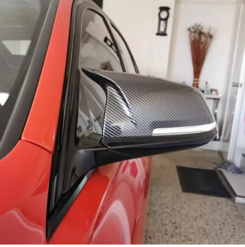 M Gloss Black Mirror Cap Set - BMW F30 3 Series, F32/F33/F36 4 Series, & F22 2 Series BM Plugs