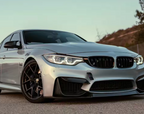 Carbon Fiber Front Upper Splitters - BMW F80 M3 & F82 / F83 M4 BM Plugs