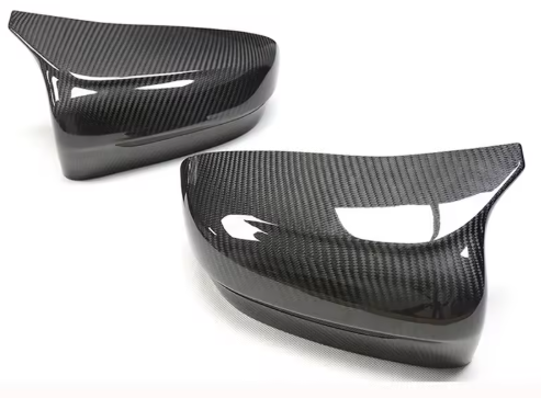 Carbon Fiber Mirror Cap Set - BMW F90 M5 & M8 BM Plugs