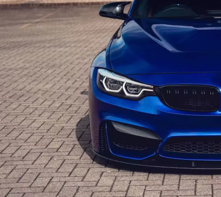 Carbon Fiber Front Upper Splitters - BMW F80 M3 & F82 / F83 M4 BM Plugs