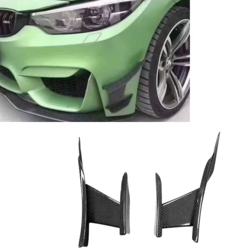 MAD Style Carbon Fiber Front Canards - BMW F80 M3 & F82 / F83 M4 BM Plugs