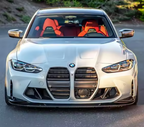 Carbon Fiber Front Lower Splitter - BMW G80 M3 & G82/G83 M4 BM Plugs