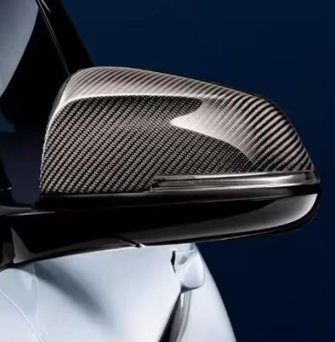 OEM Style Carbon Fiber Mirror Cap Set - BMW F30 3 Series | F32 4 Series | F22 2 Series BM Plugs