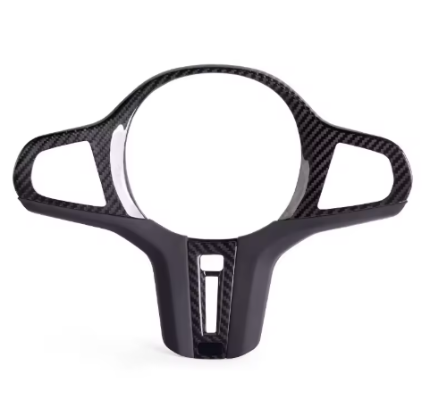 Carbon Fiber Steering Wheel Trim - BMW G Chassis BM Plugs