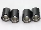 MP Style Carbon Fiber Exhaust Tip Set - BMW F80 M3, F82/F83 M4 & F82 M2 BM Plugs
