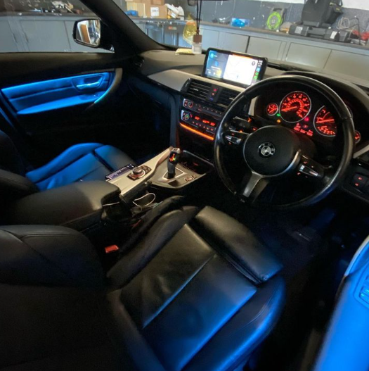 Interior Ambient Lighting Set - BMW F80 M3, F82/F83 M4, F30 3 Series, & F32/F33 4 Series BM Plugs