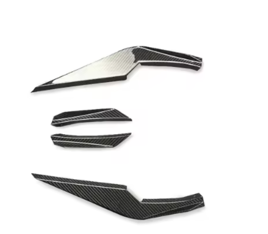 KB Style Carbon Fiber Front Canards - BMW G80 M3 & G82/G83 M4 BM Plugs