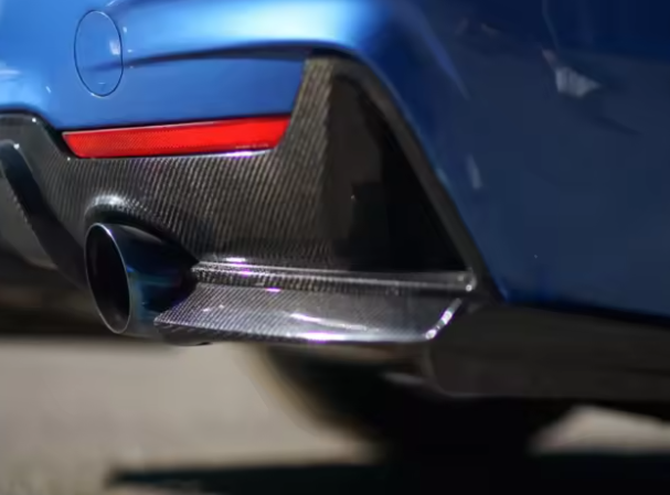 V Style Carbon Fiber Rear Canard Splitters - BMW F80 M3 & F82 / F83 M4 BM Plugs