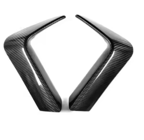 Carbon Fiber Rear Bumper Splitters - BMW F80 M3 & F82 / F83 M4 BM Plugs
