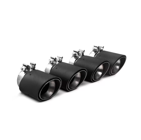 OEM Style Carbon Fiber Exhaust Tips - BMW G90/G99 M5 BM Plugs