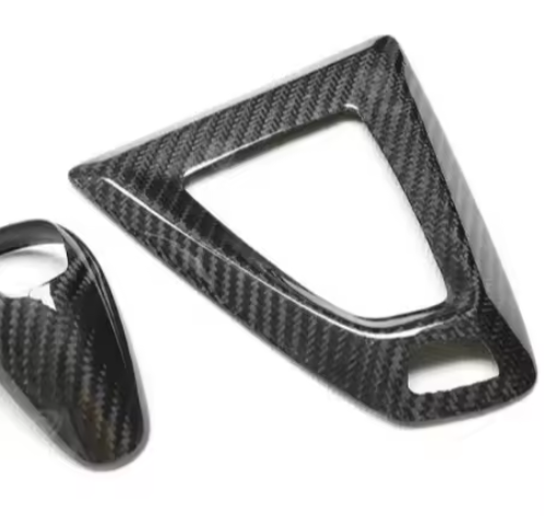Carbon Fiber Gear Shifter Trims - BMW M F Chassis BM Plugs