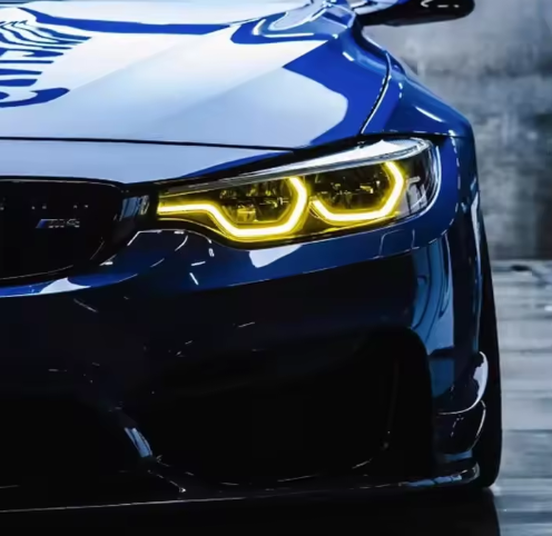 CSL Yellow Headlight DRL Module - BMW F80 M3 & F82/F83 M4 BM Plugs