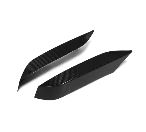 Carbon Fiber Front Upper Splitters - BMW F80 M3 & F82 / F83 M4 BM Plugs