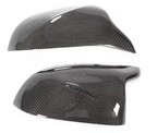 M Style Carbon Fiber Mirror Cap Set - BMW F97 X3M, F98 X4M, F95 X5M & F96 X6M BM Plugs