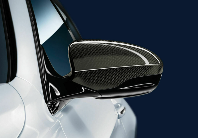 M Carbon Fiber Mirror Cap Set - BMW F10 M5 & F06 / F12 / F13 M6 BM Plugs