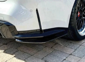 Carbon Fiber Rear Canard Extensions - BMW G80 M3 & G82/G83 M4 BM Plugs