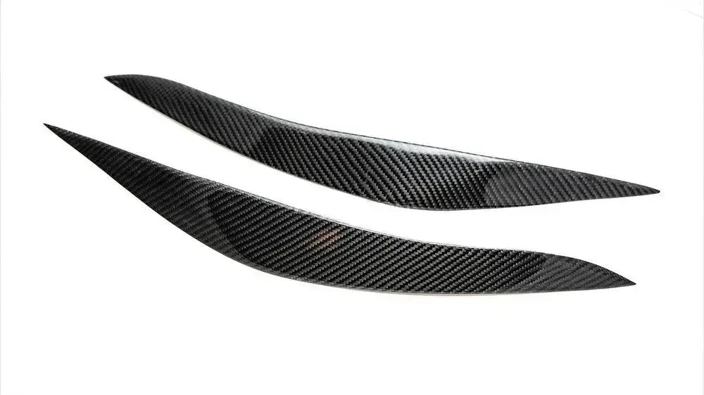 Carbon Fiber Eyelid Headlight Trim - BMW F10 M5 & 5 Series BM Plugs