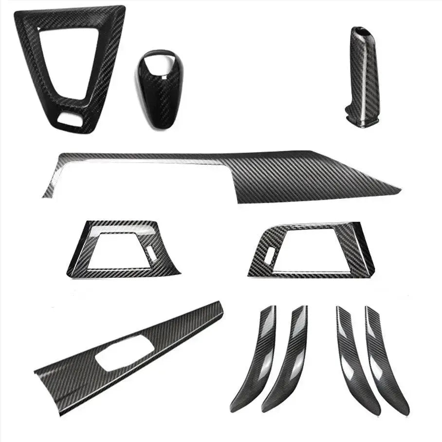 Carbon Fiber Interior Trim Set - BMW F80 M3 & F82/3 M4, F30 3 Series & F36 4 Series BM Plugs