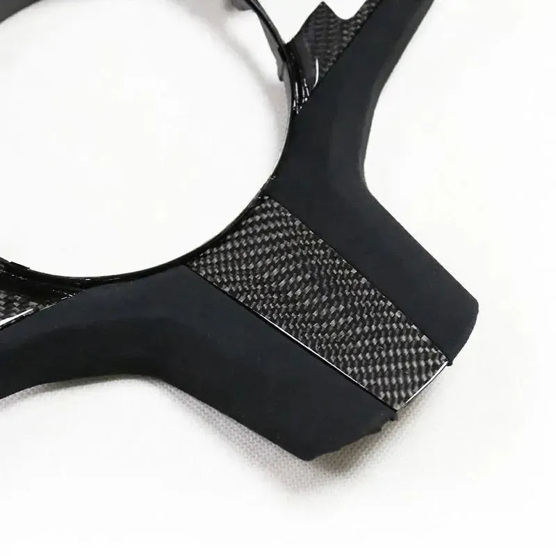 Carbon Fiber Steering Wheel Trim - BMW G Chassis BM Plugs