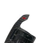 MP Style Carbon Fiber Shift Paddle Set BM Plugs