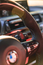 MP Style Carbon Fiber Shift Paddle Set BM Plugs