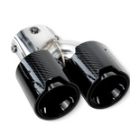 MP Style Carbon Fiber Quad Exhaust Tip Set - BMW G20 3 Series & G22/G23/G26 4 Series