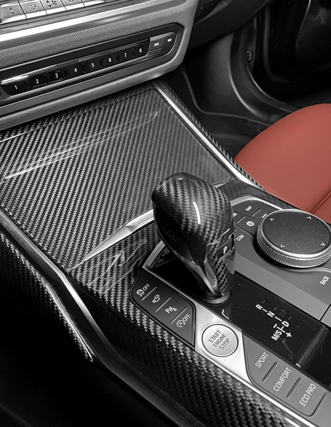 Carbon Fiber Interior Trim Set - BMW G20 3 Series BM Plugs