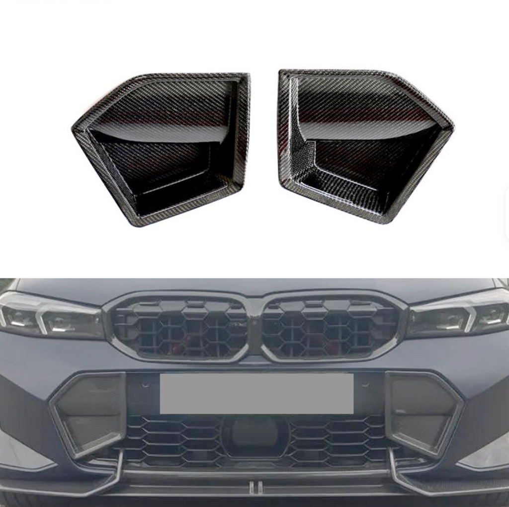 Carbon Fiber Front Air Ducts - BMW G20 3 Series LCI