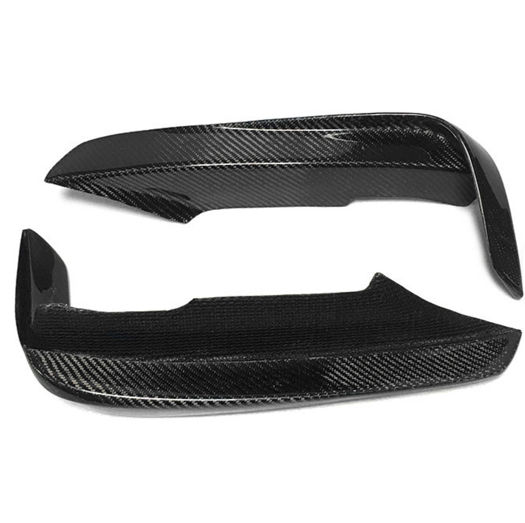 MAD Style Carbon Fiber Front Upper Splitter - BMW F30 3 Series BM Plugs