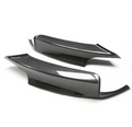 MP Style Carbon Fiber Front Lower Splitter - BMW F30 3 Series BM Plugs