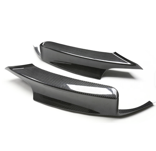 MP Style Carbon Fiber Front Lower Splitter - BMW F30 3 Series BM Plugs