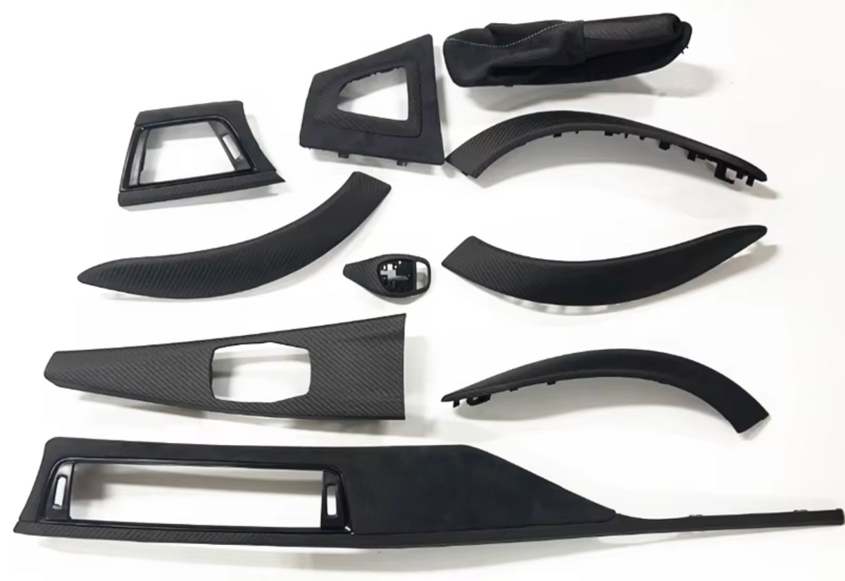 Carbon Fiber Dashboard & Interior Trim Set - BMW F30 3 Series & F32/F33/F36 4 Series BM Plugs