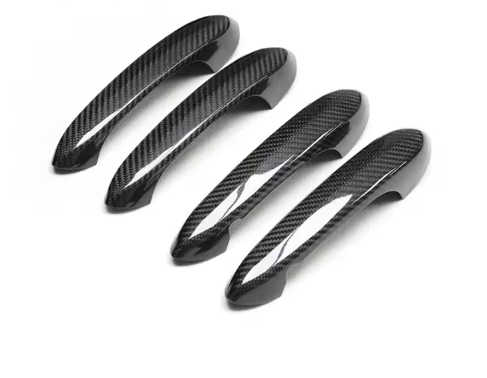 Carbon Fiber Exterior Door Handle Covers - BMW G Chassis BM Plugs