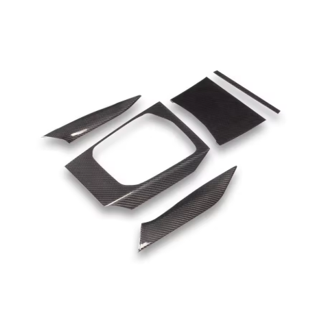 Carbon Fiber Center Console Trim Set - BMW G Chassis BM Plugs