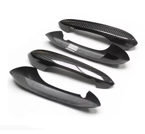 Carbon Fiber Exterior Door Handle Covers - BMW G Chassis BM Plugs