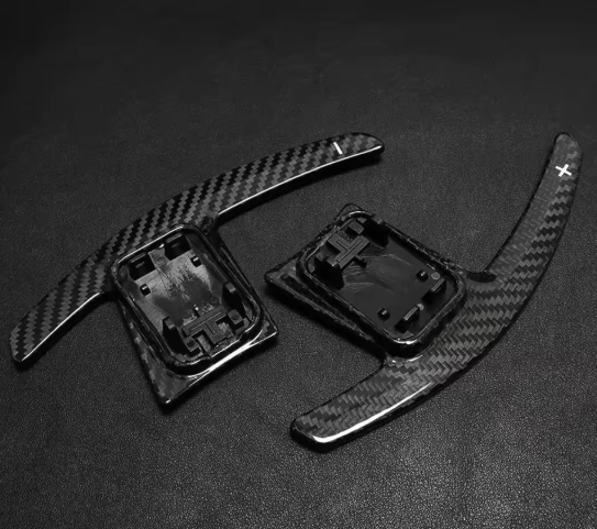 Competition Carbon Fiber Paddle Shift Set - BMW G Chassis BM Plugs