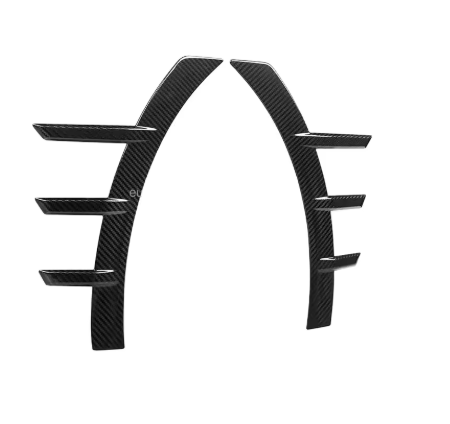 MP Style Carbon Fiber Front Fender Arch Trim - BMW G87 M2 BM Plugs