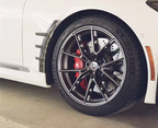 MP Style Carbon Fiber Front Fender Arch Trim - BMW G87 M2 BM Plugs