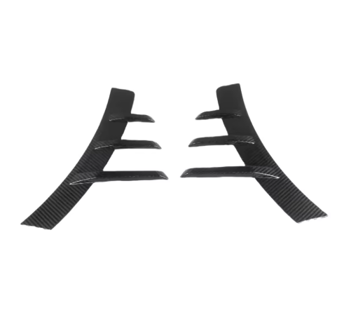 MP Style Carbon Fiber Rear Fender Arch Trim - BMW G87 M2 BM Plugs