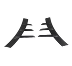 MP Style Carbon Fiber Rear Fender Arch Trim - BMW G87 M2 BM Plugs