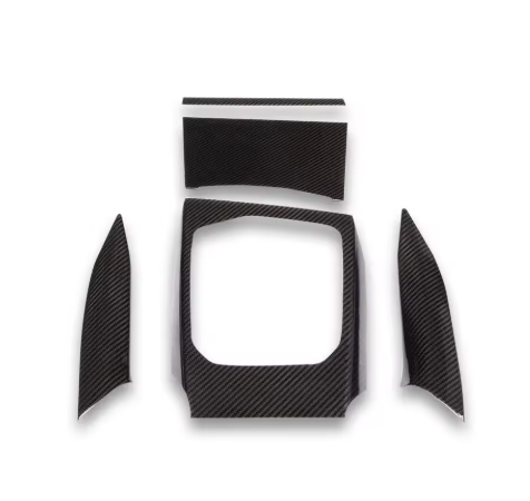 Carbon Fiber Center Console Trim Set - BMW G Chassis BM Plugs