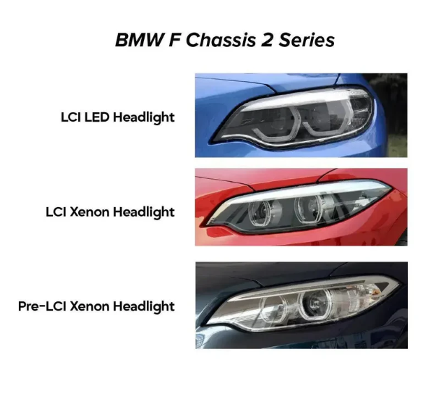 OEM White LED DRL Module - BMW F87 M2 & F22 2 Series BM Plugs