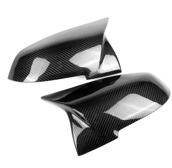 M Style Carbon Fiber Mirror Cap Set - BMW F30 3 Series, F32 4 Series, F22 2 Series BM Plugs