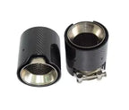 MP Style Carbon Fiber Exhaust Tip Set - BMW G80 M3, G82/G83 M4 & G87 M2 BM Plugs