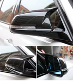M Style Carbon Fiber Mirror Cap Set - BMW F30 3 Series, F32 4 Series, F22 2 Series BM Plugs