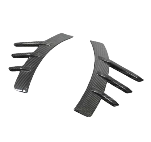 MP Style Carbon Fiber Rear Fender Arch Trim - BMW G87 M2 BM Plugs